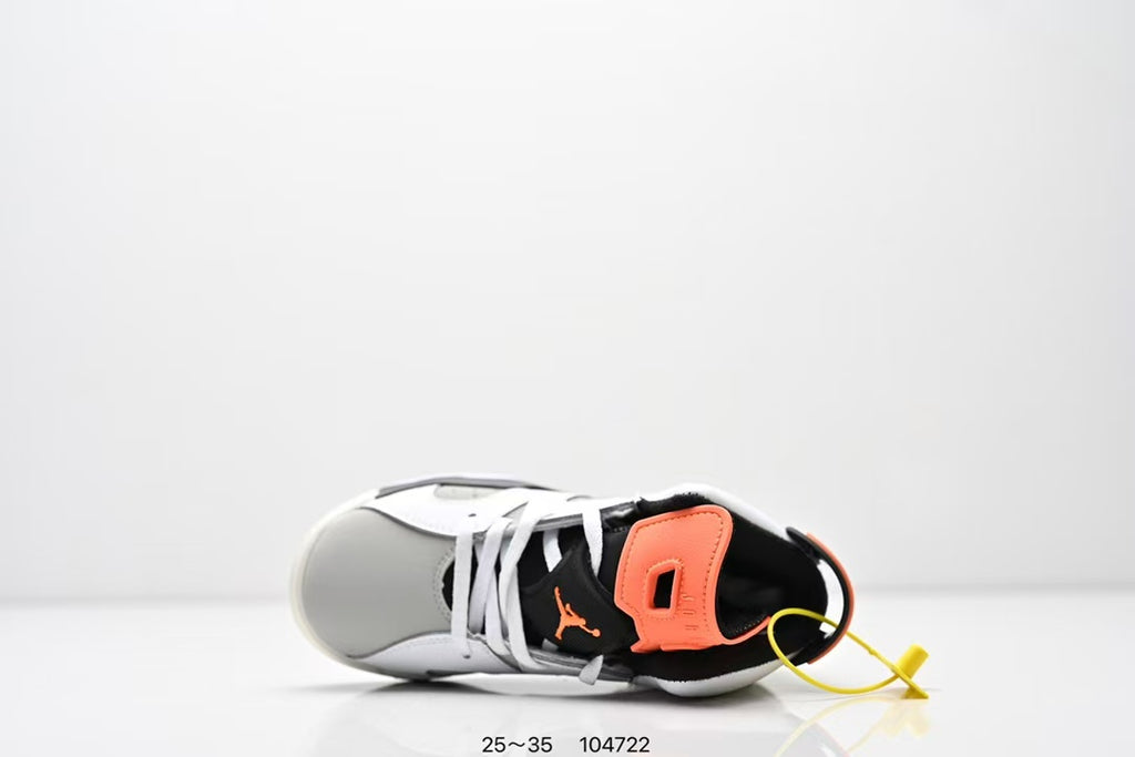 Joe 6 split leather children's shoes "white, gray"