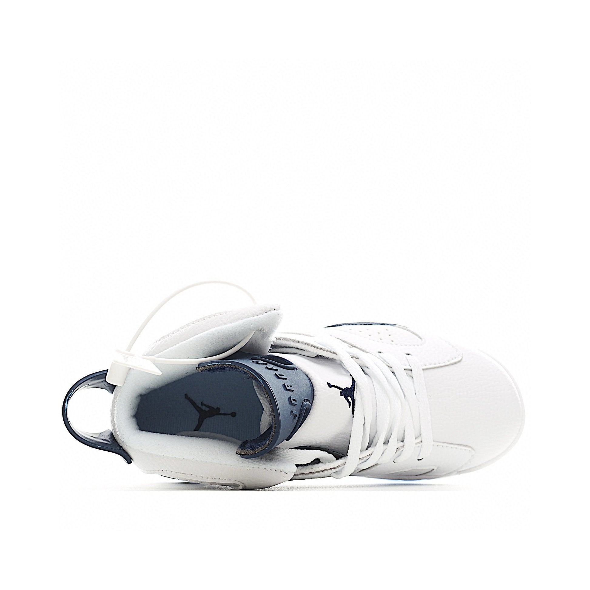 Joe 6 Air Cushion Basketball Shoes for Kids" white, blue"