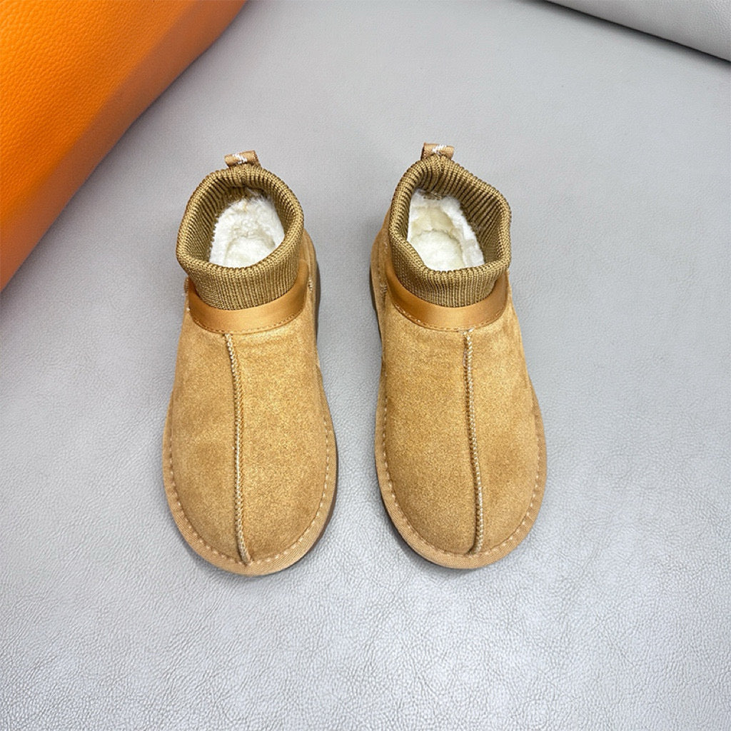 U-GG Classic short boots for kids" camel"