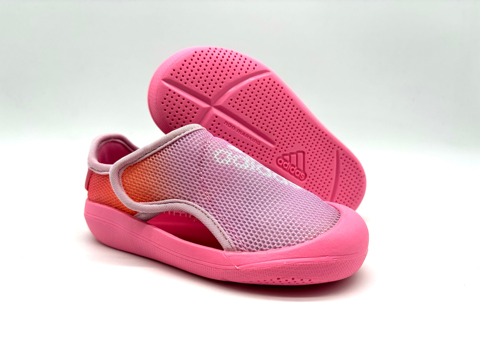 Adidas 2024 Baotou three-generation sandals " pink"