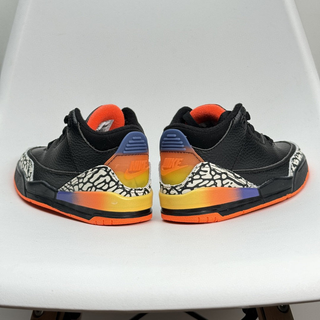 Jordan 3 children's shoes" black, orange"