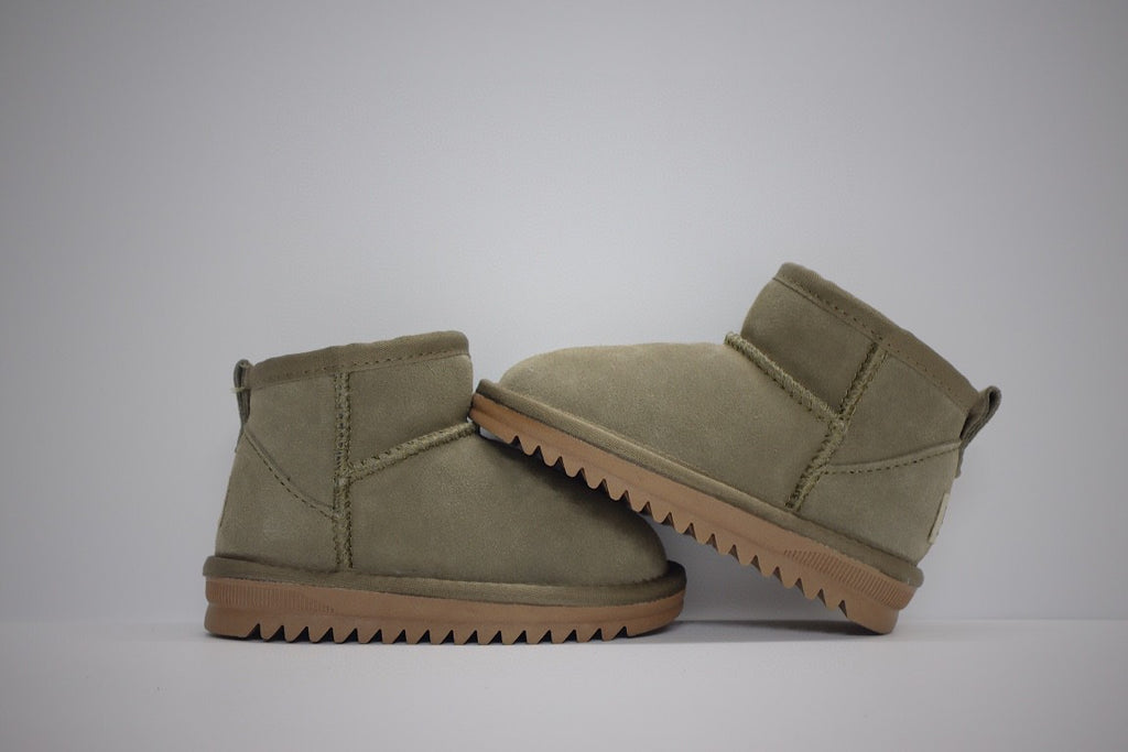 low-top UGG ankle boots" olive green"