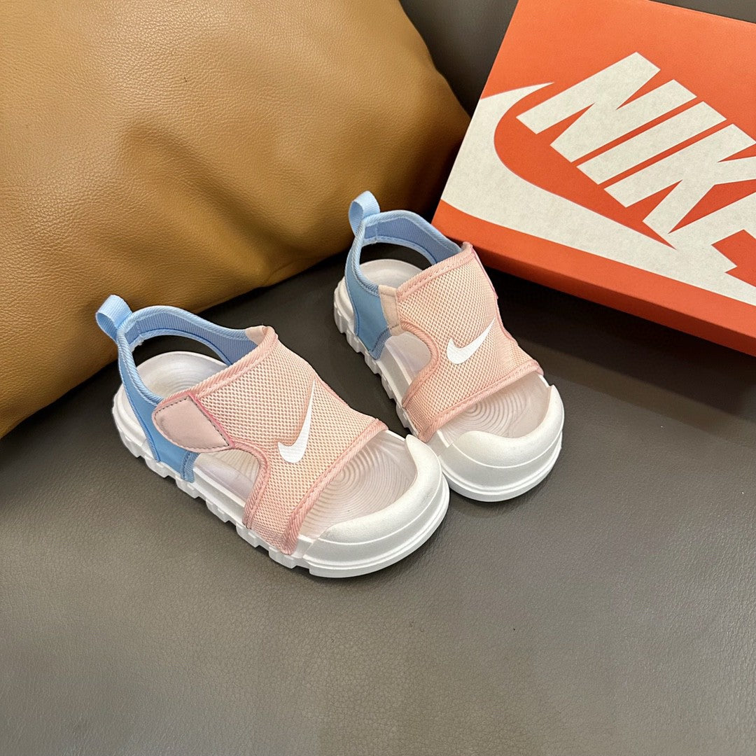 NK cute little closed toe mesh sandals" light pink"