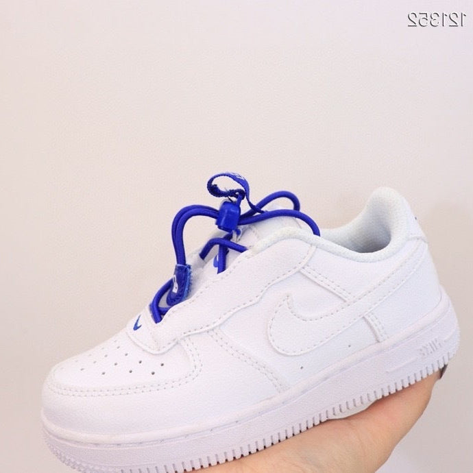New Air Force Rubber Band" white, blue"