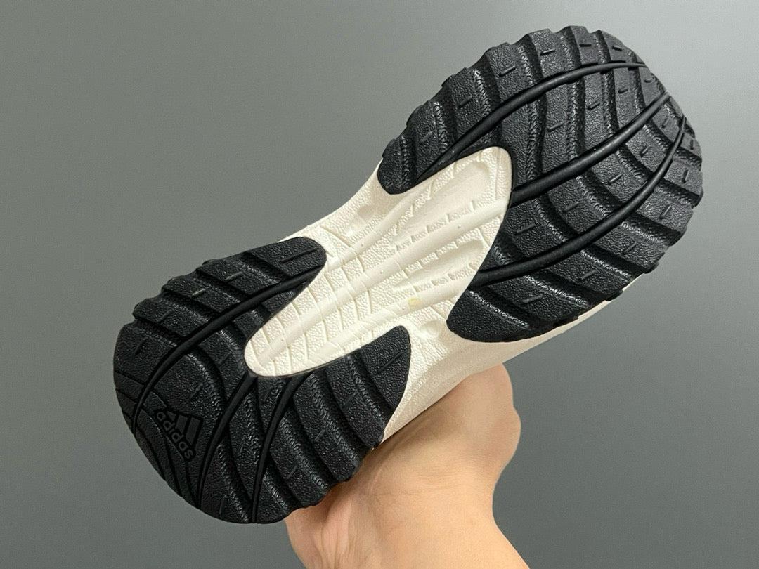 Adidas new elastic buckle children's shoes" green, white, yellow"