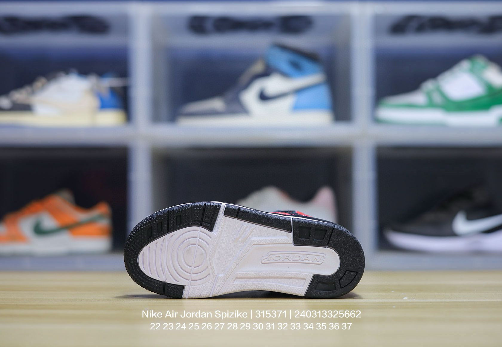 Jordan 3.5 3D Embossed Children's Shoes "red"