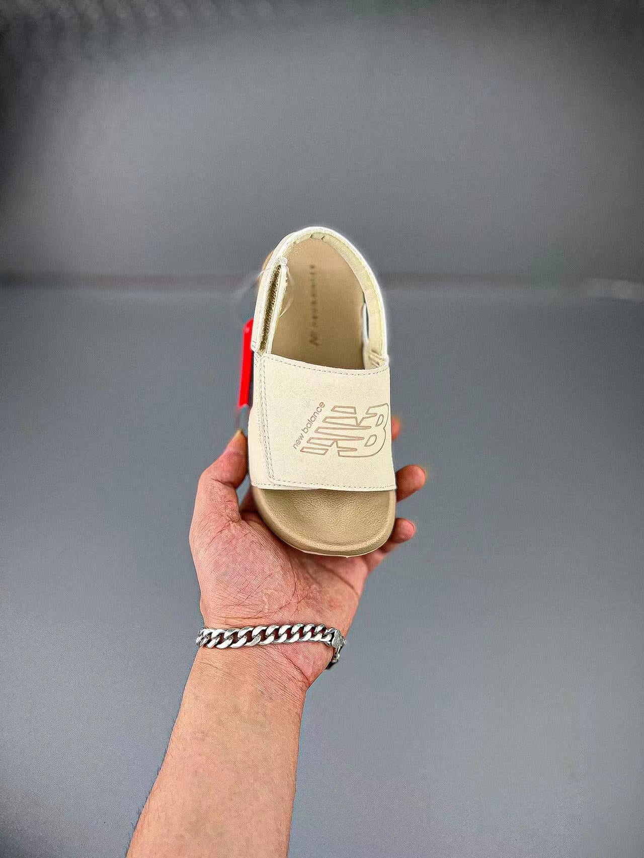 N large breasted sandals" light beige"