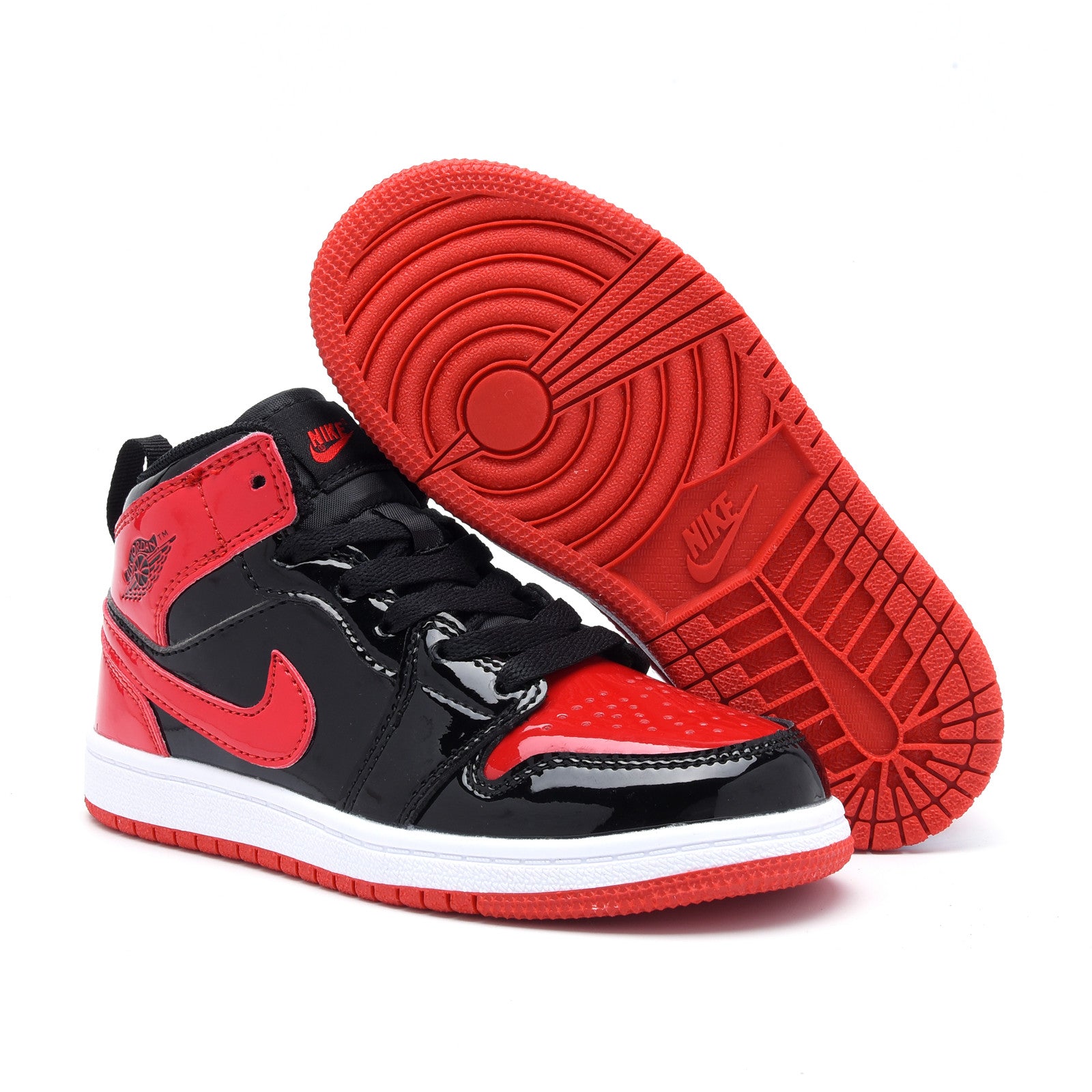 AJ-127" black, red"