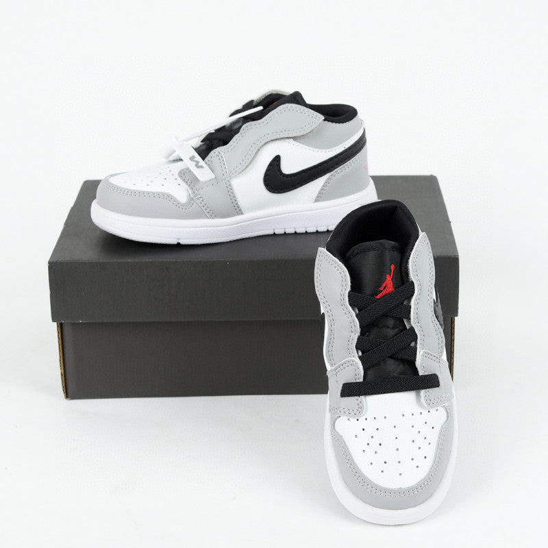 Jordan low top elastic band" white, gray"
