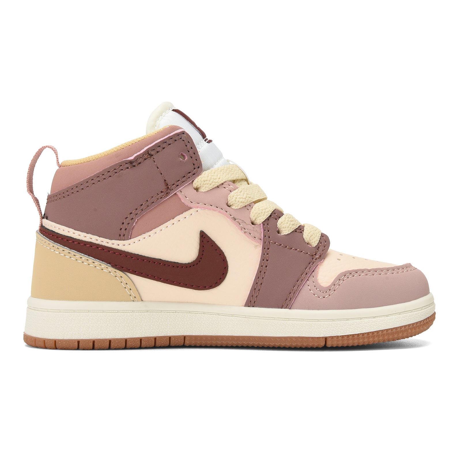AJ-127" Rose, Brown, Beige, cream"