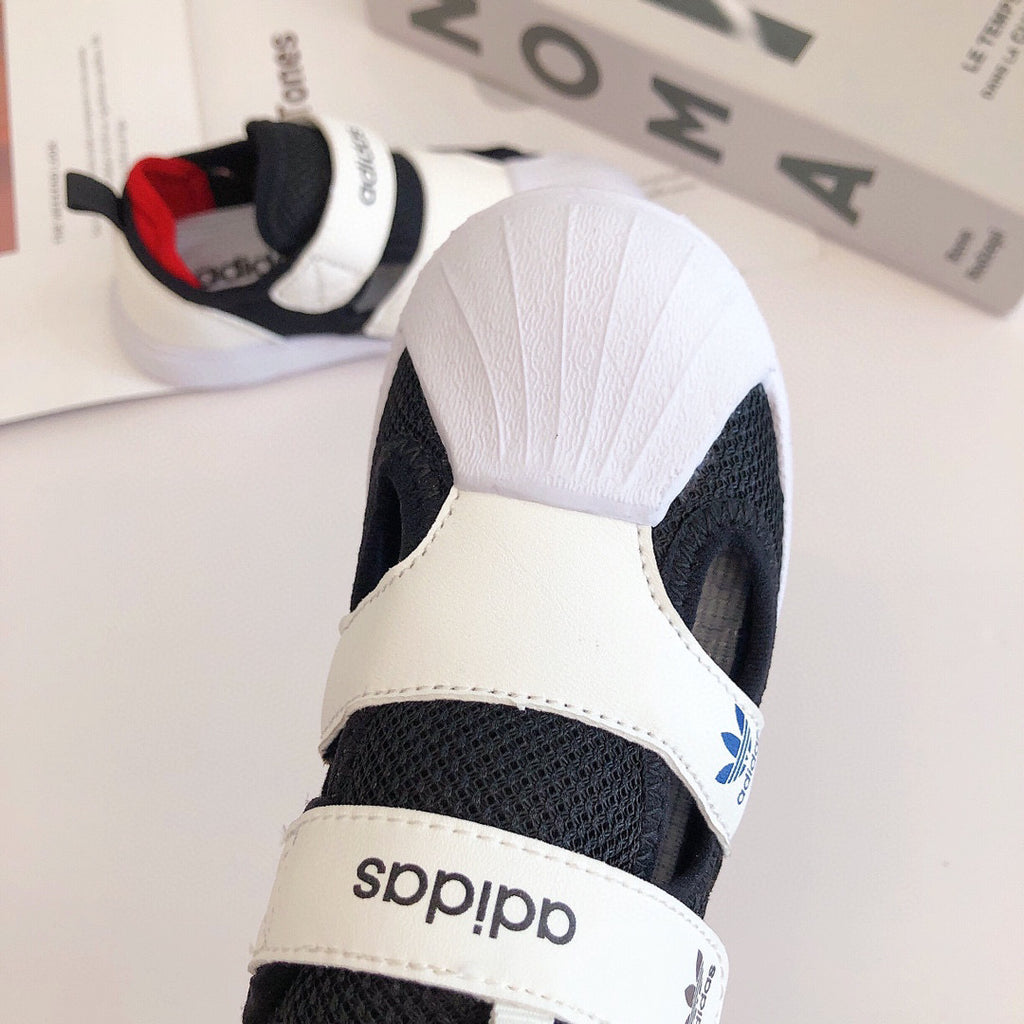 Adidas Baotou shell toe Bingdundun" black, white"