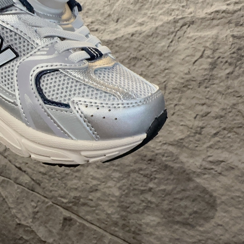 NB530 rotating button children's " silver"
