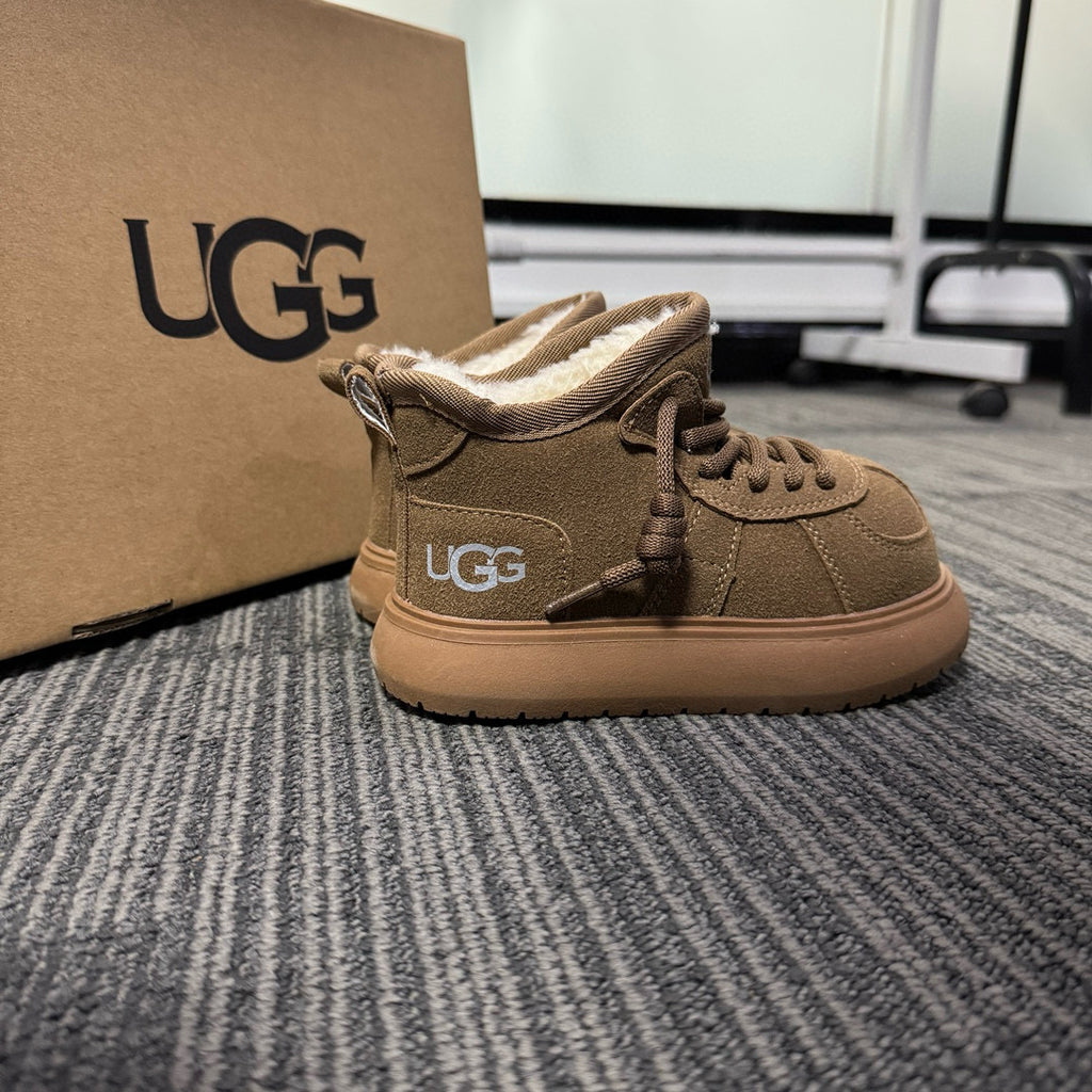 U-GG Capibara Mario Snow Boots" brown"