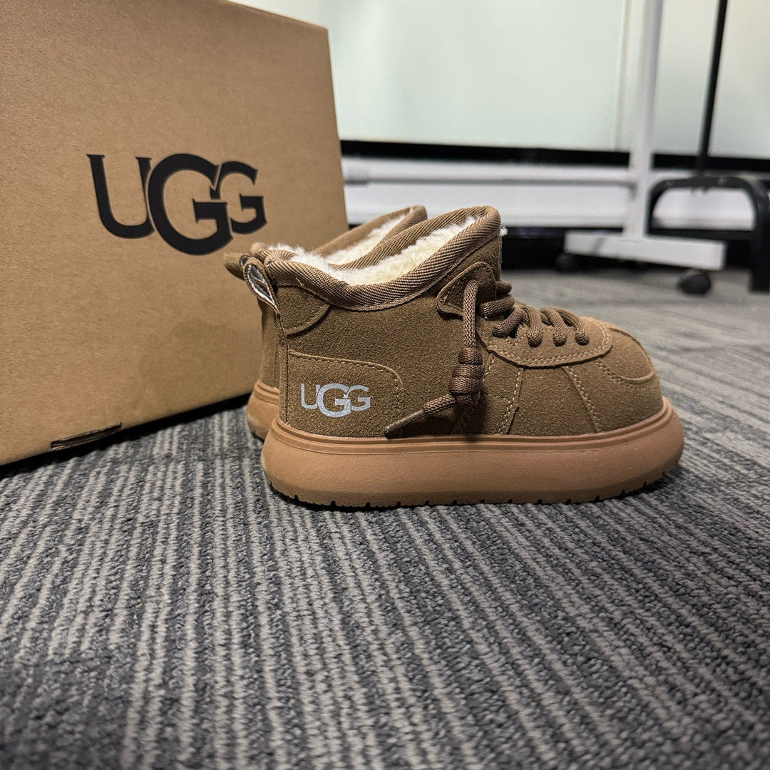 U-GG Capibara Mario Snow Boots" brown"