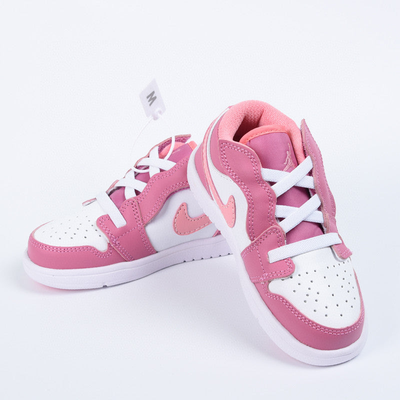 Jordan low top elastic band" white, pink"