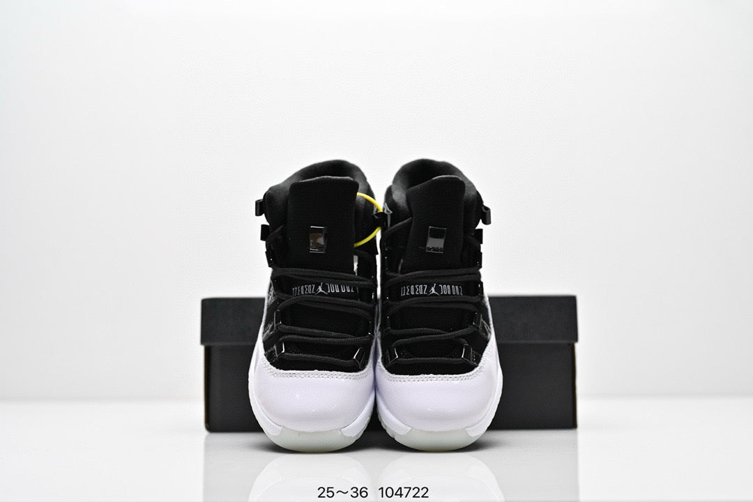 Joe 11 high-top high-quality children's shoes" basketball" Black"