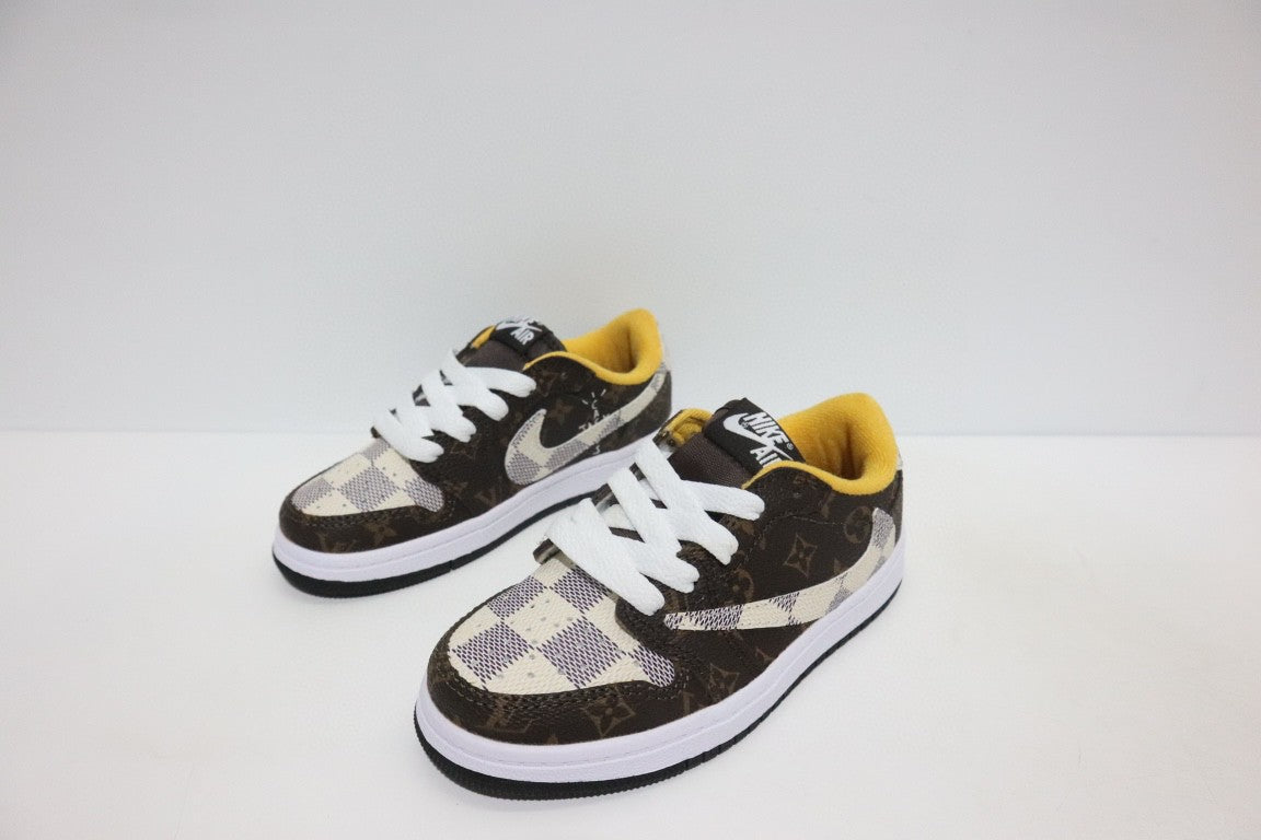 Jordan low-top hook series" Dark Brown"