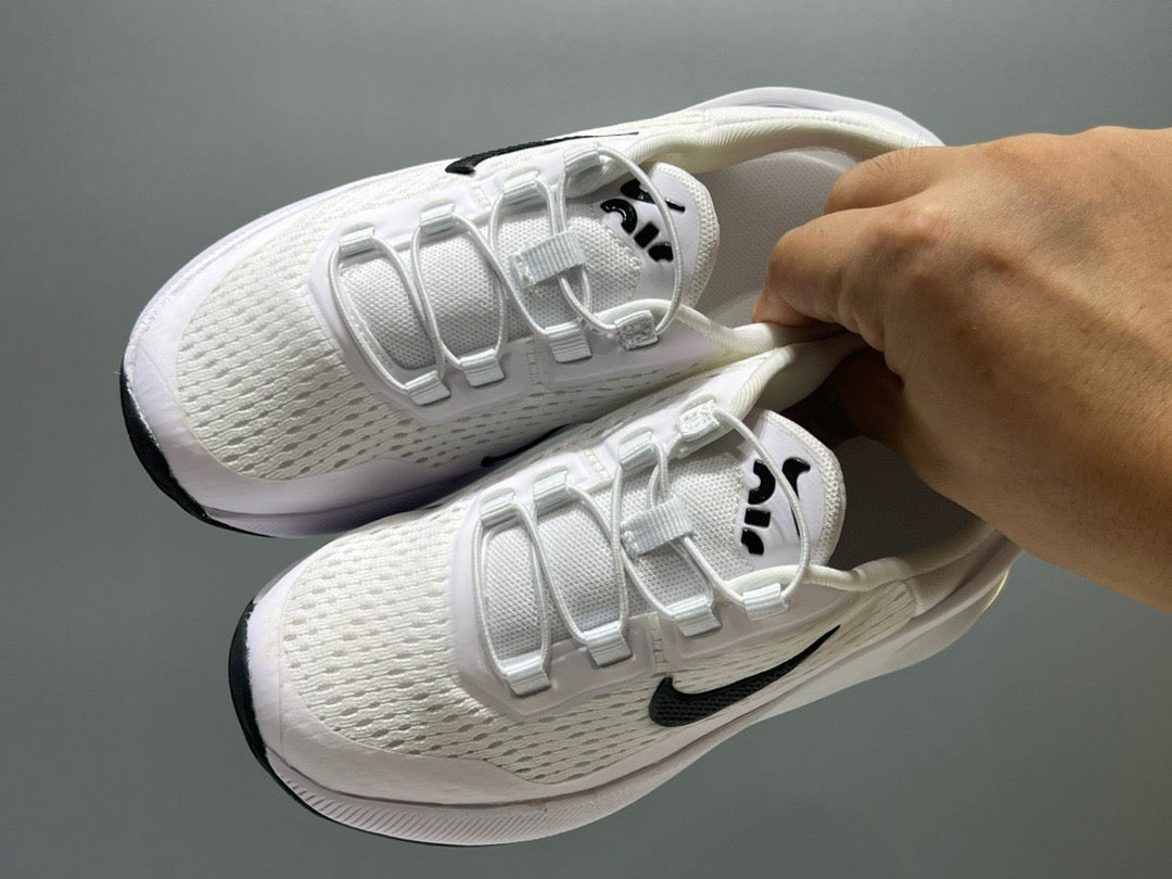 Nike 270 third generation elastic band air cushion children's shoes" white"