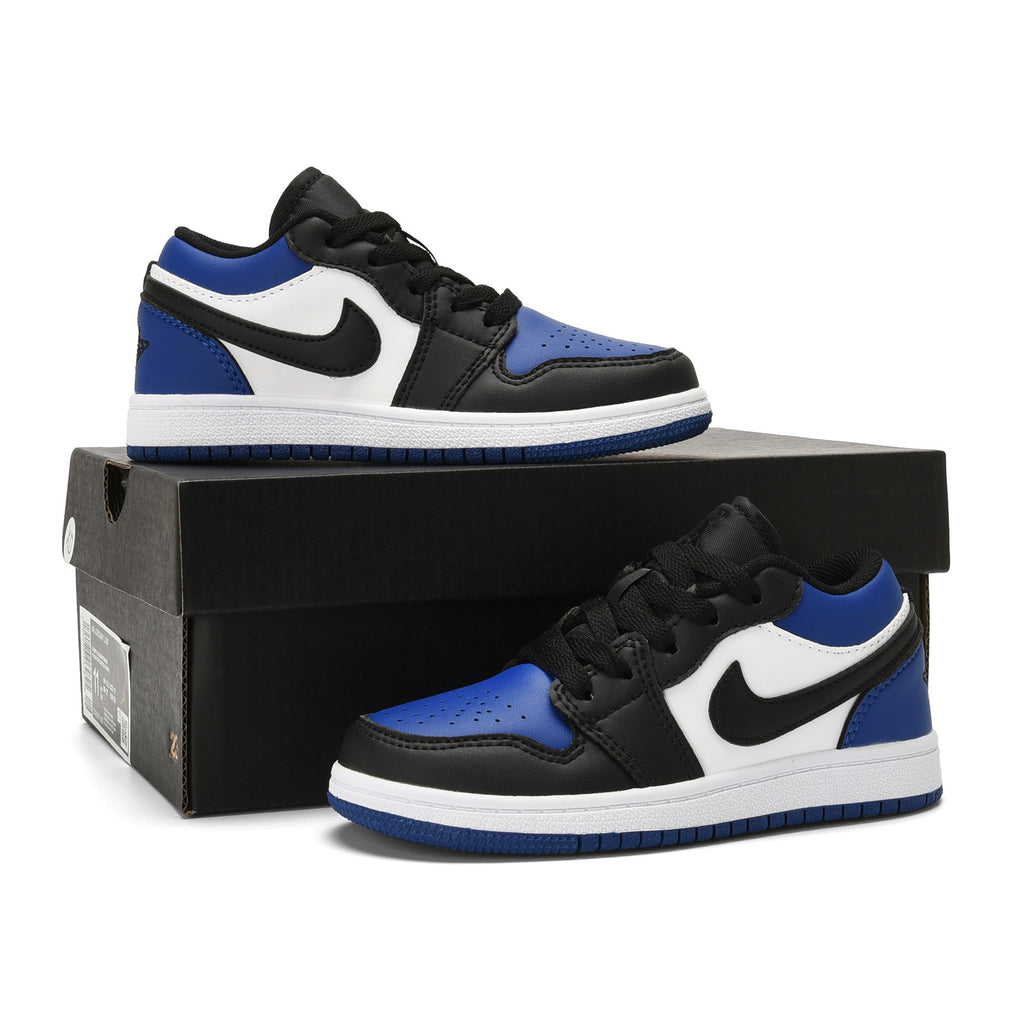 Qiaoyi low-top shoelaces" black, blue"