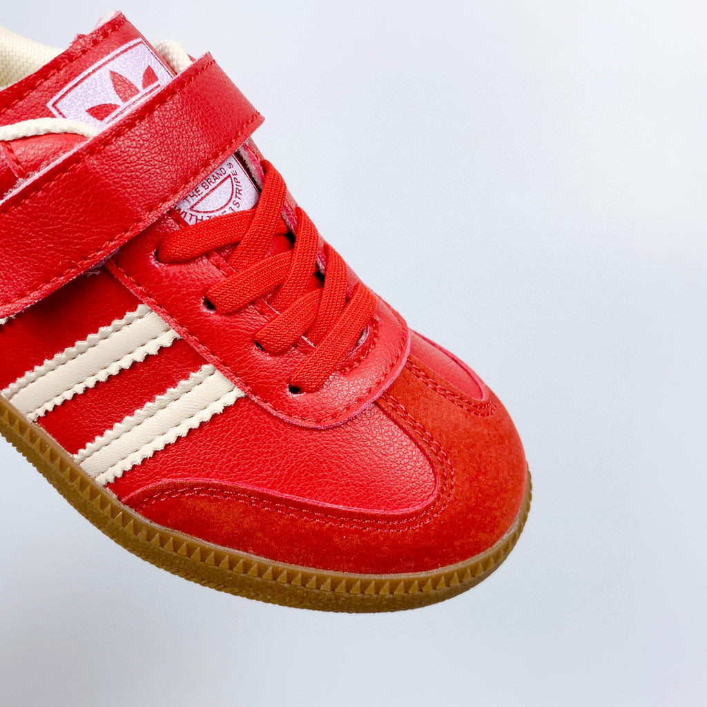 Adidas Velcro children's shoes" red"