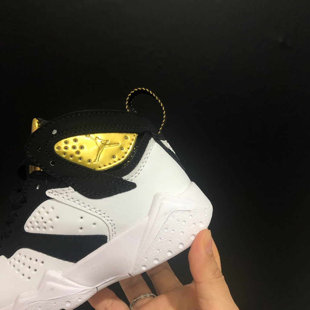 Jordan 7" white, gold"