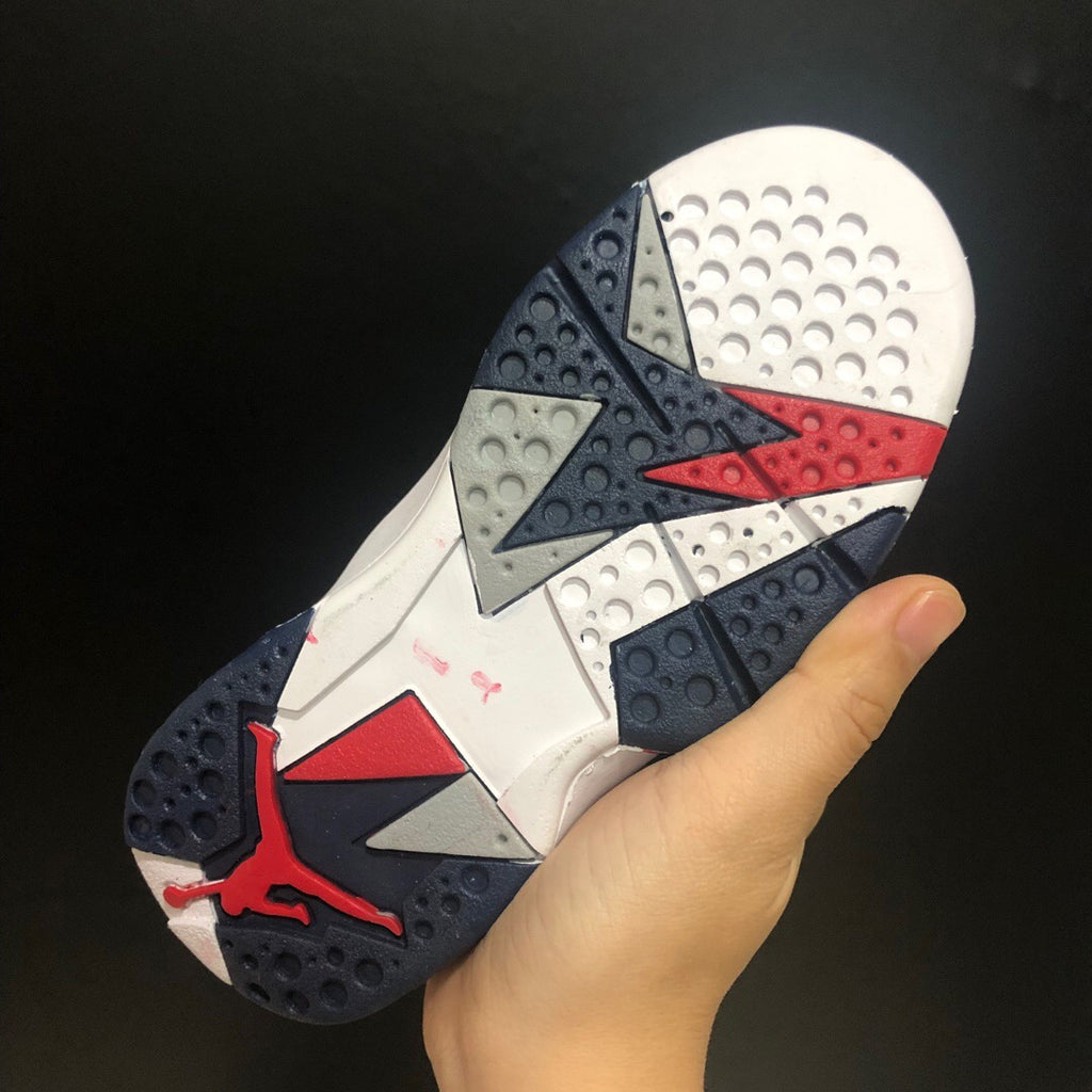 Jordan 7" white, gray"