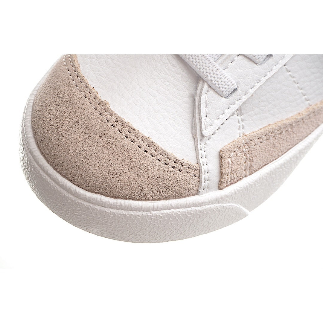 Trail Blazers Velcro Low-Top Kids Sneakers" white, blue"