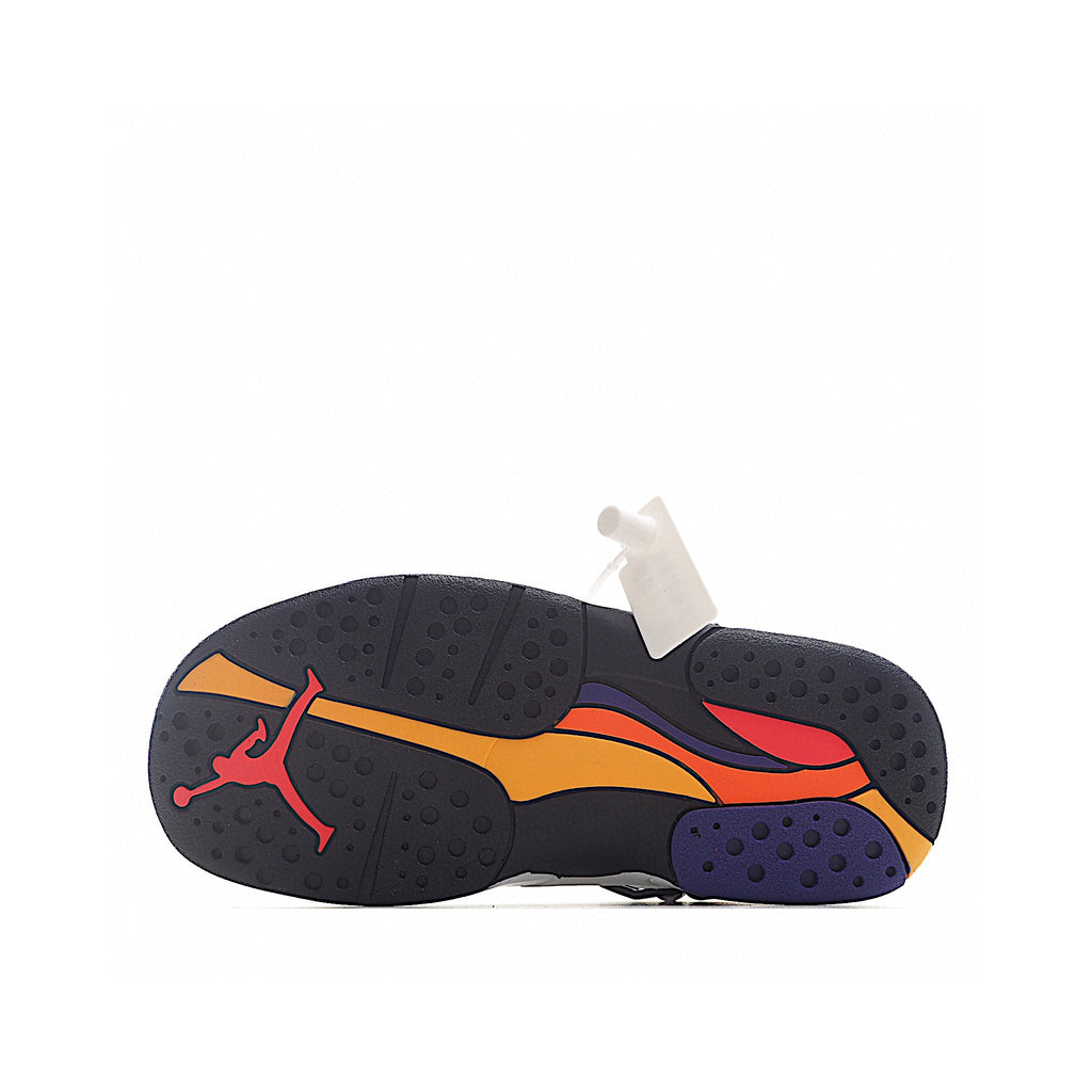 Joe 8 children's shoes sports shoes AJ-8 basketball shoes" white, black"