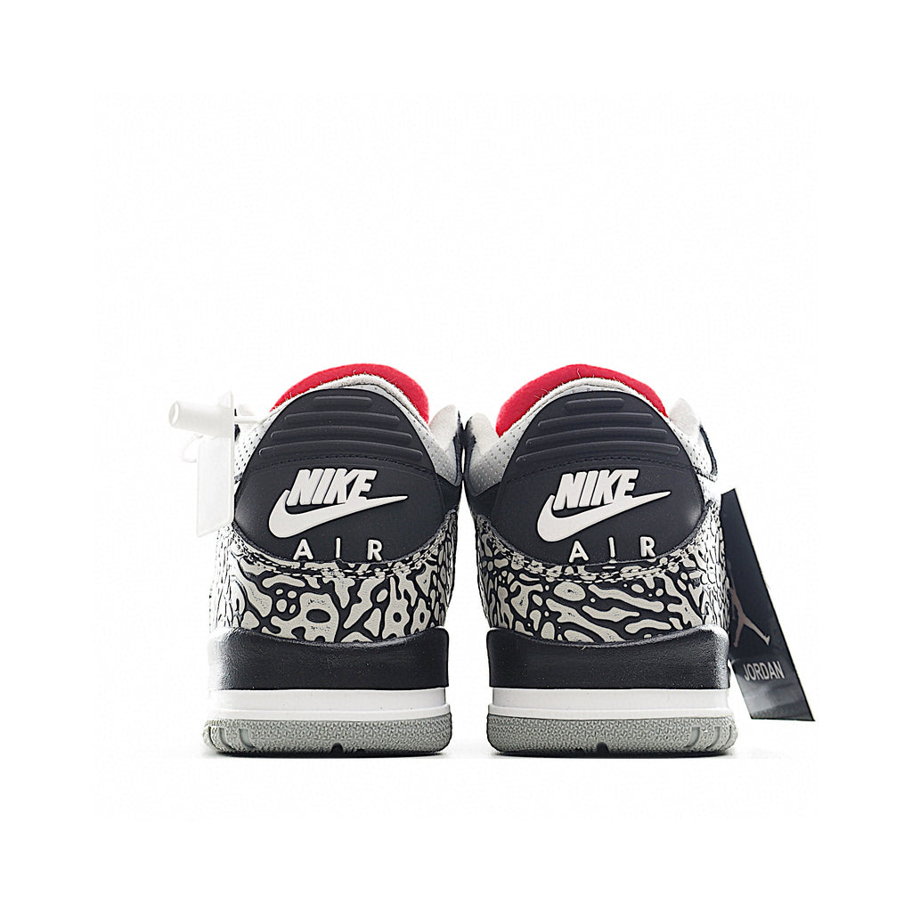 Joe 3 air cushion bottom children's shoes" white, black, gray"