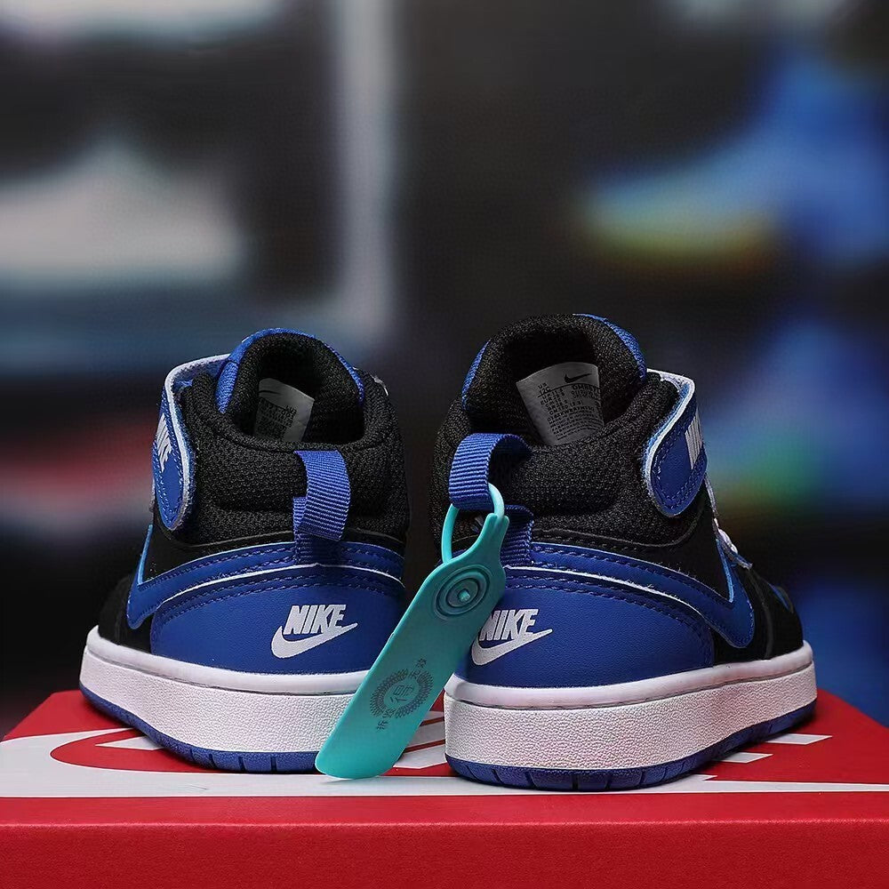 Air Force workwear mid-cut Velcro " blue"