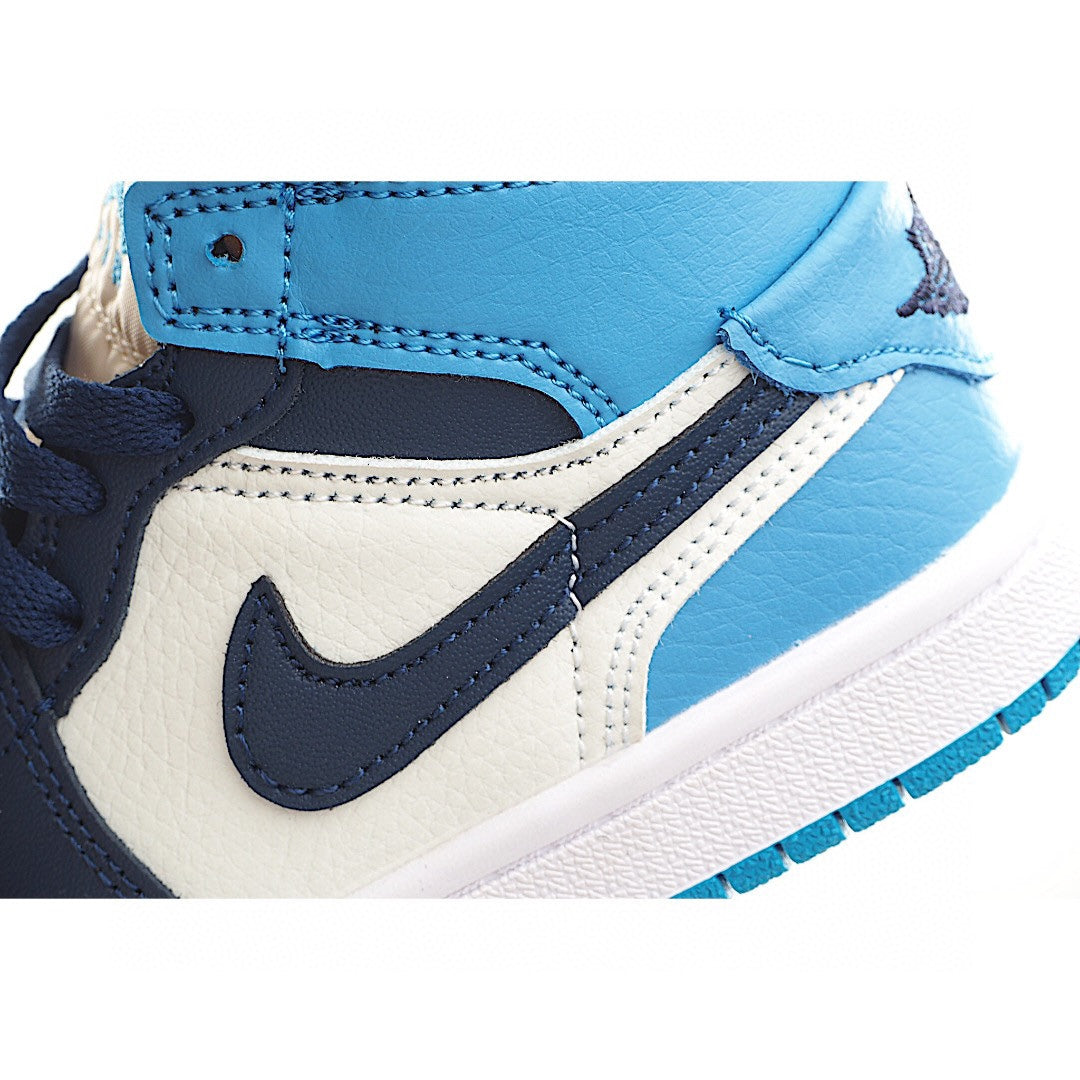 Joe 1 high top stitching joint model" cream, blue, navy"