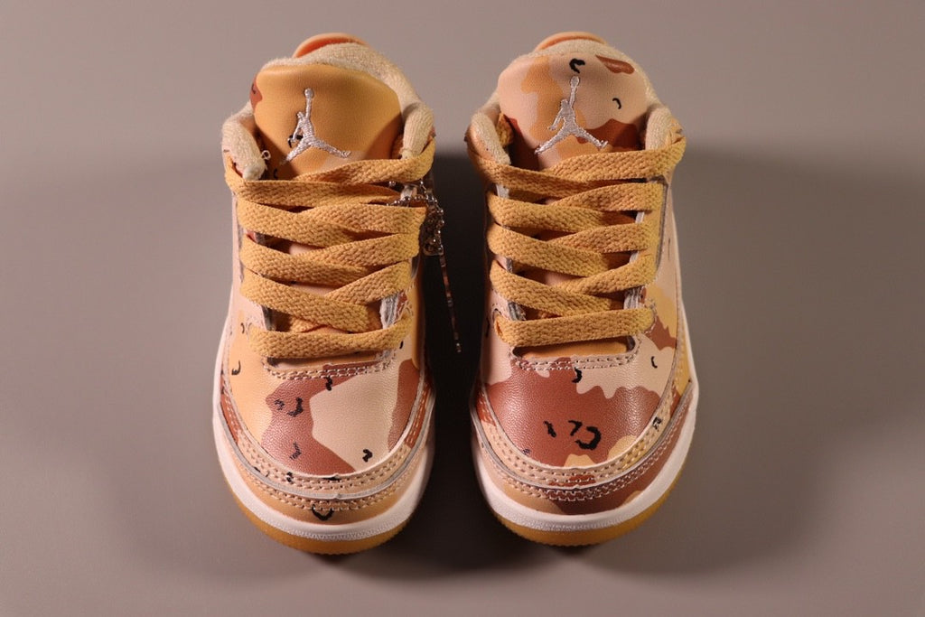 Jordan AJ3 children's shoes" brown, peachy, beige"