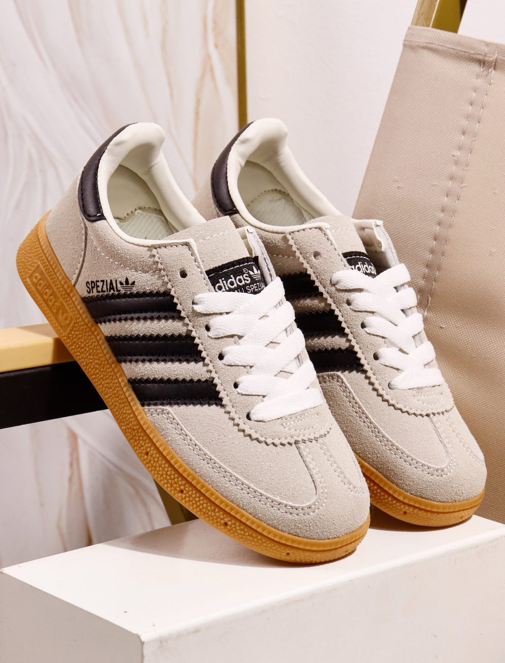 Adidas Dexter II casual children's sneakers" gray"
