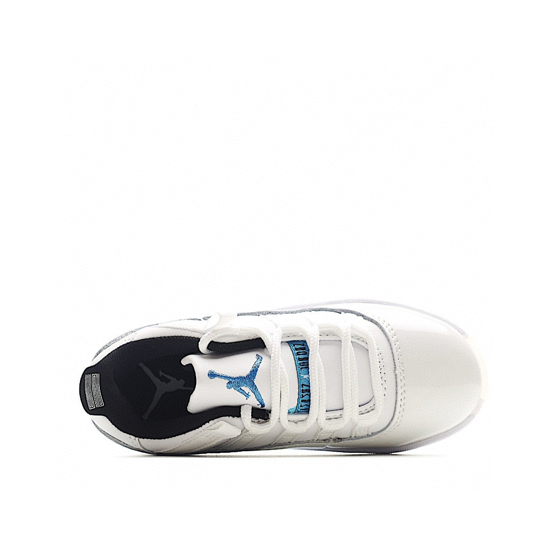 The classic AJ11 is back, mid-top" white"