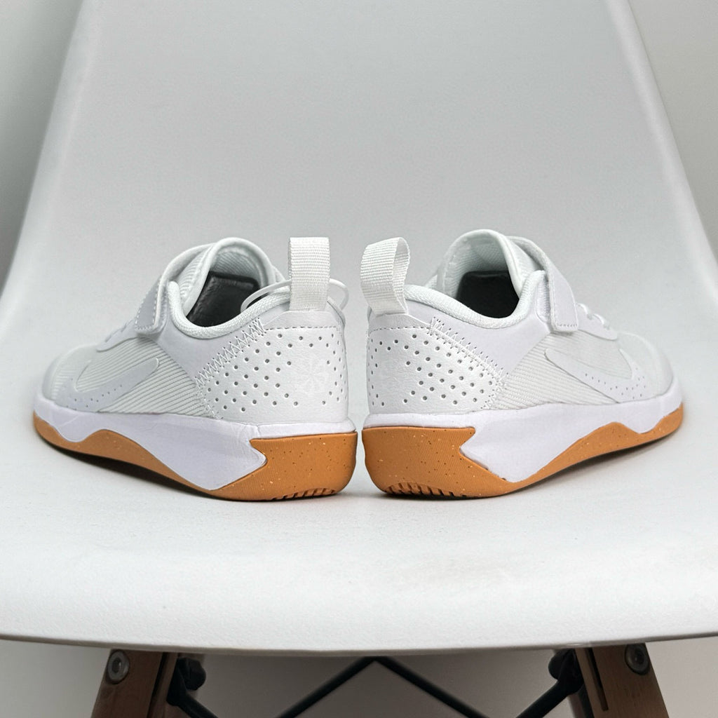 Nike ZOOM Moon Landing Children's Running Shoes" White"