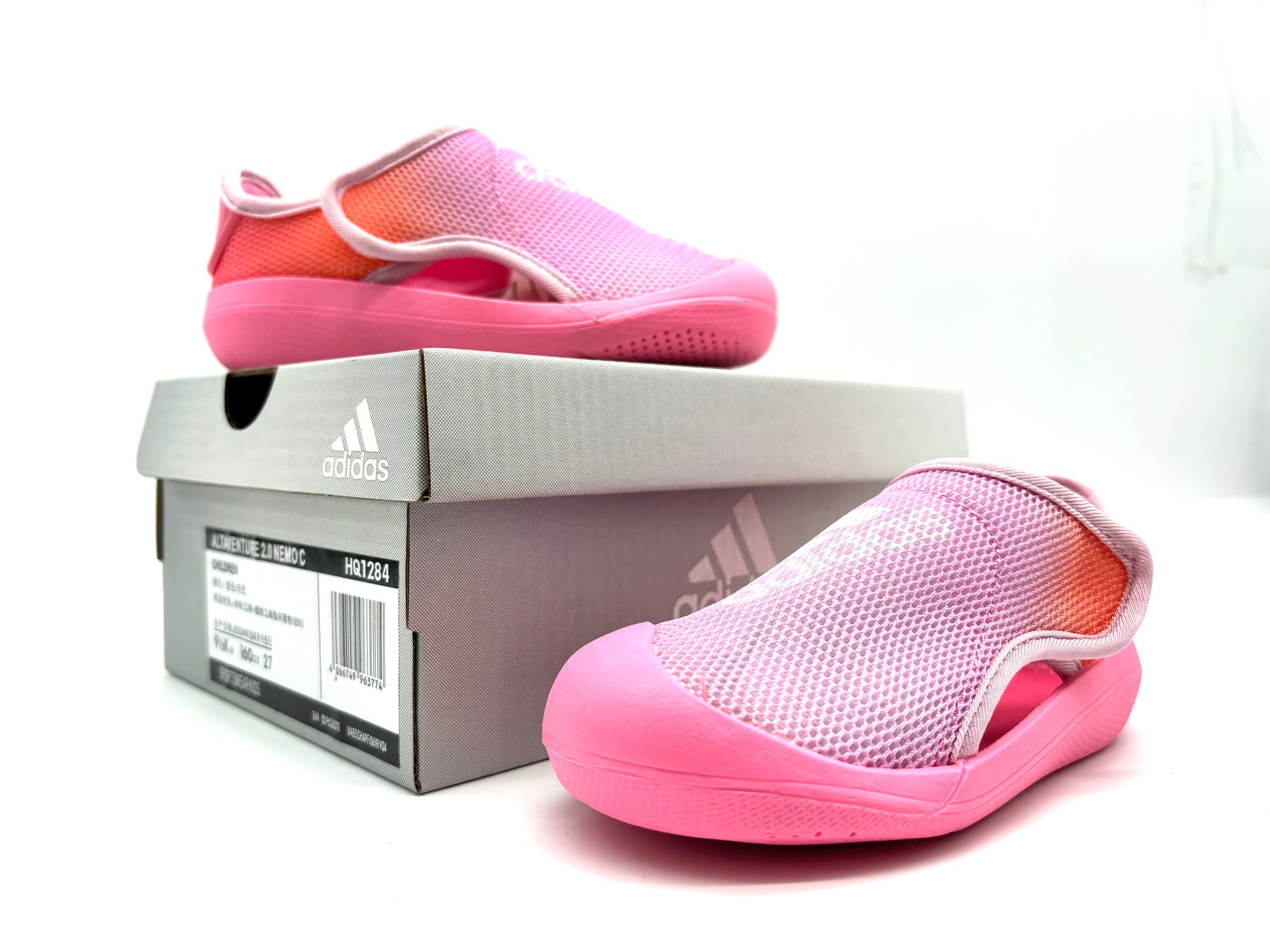 Adidas 2024 Baotou three-generation sandals " pink"