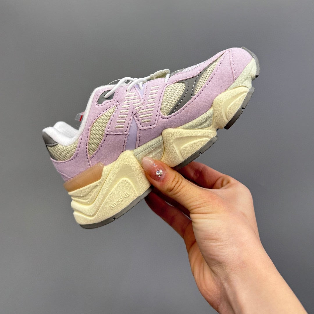 New Balance 9060 series retro versatile dad style elephant" light purple"