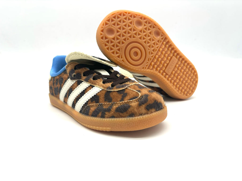 Adidas Dexter retro children's shoes" white, brown, black"