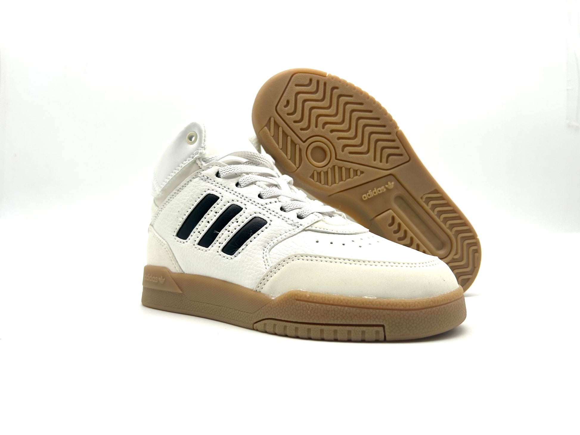 Adidas Trefoil Retro Basketball Shoes" white"