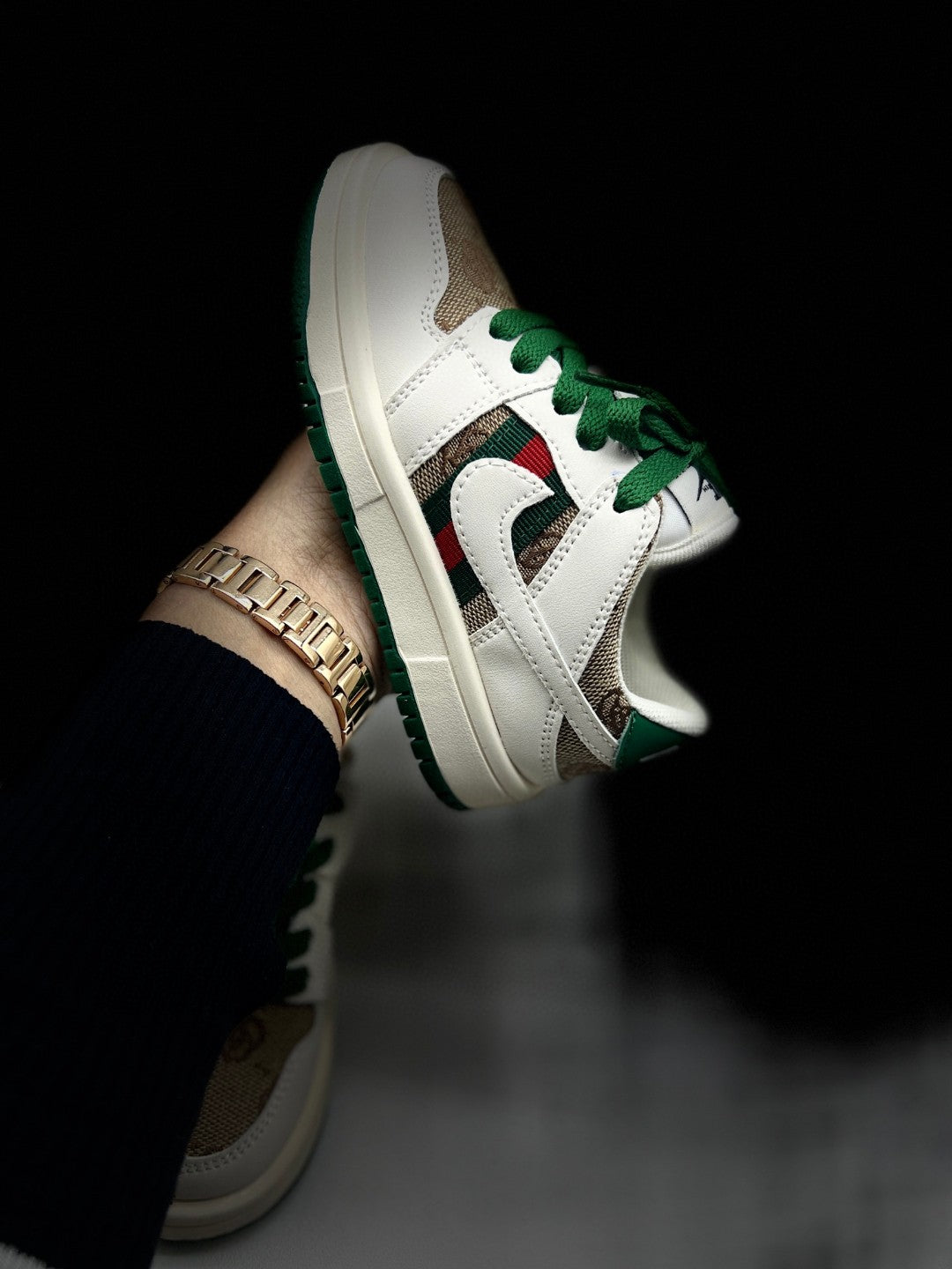 Adidas cute shell toe spring soft bottom sneakers " white, green"