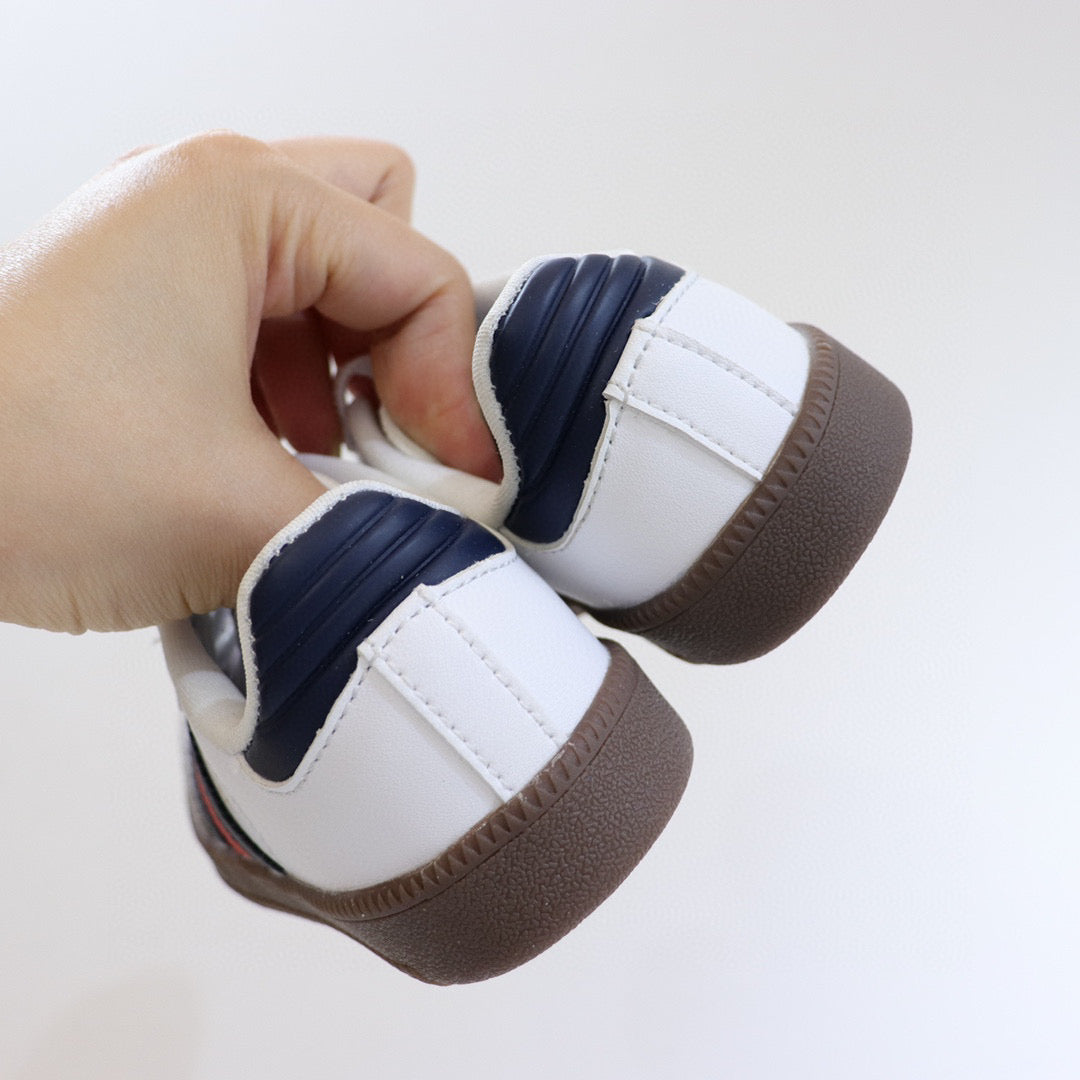 Adidas children's training shoes" white"