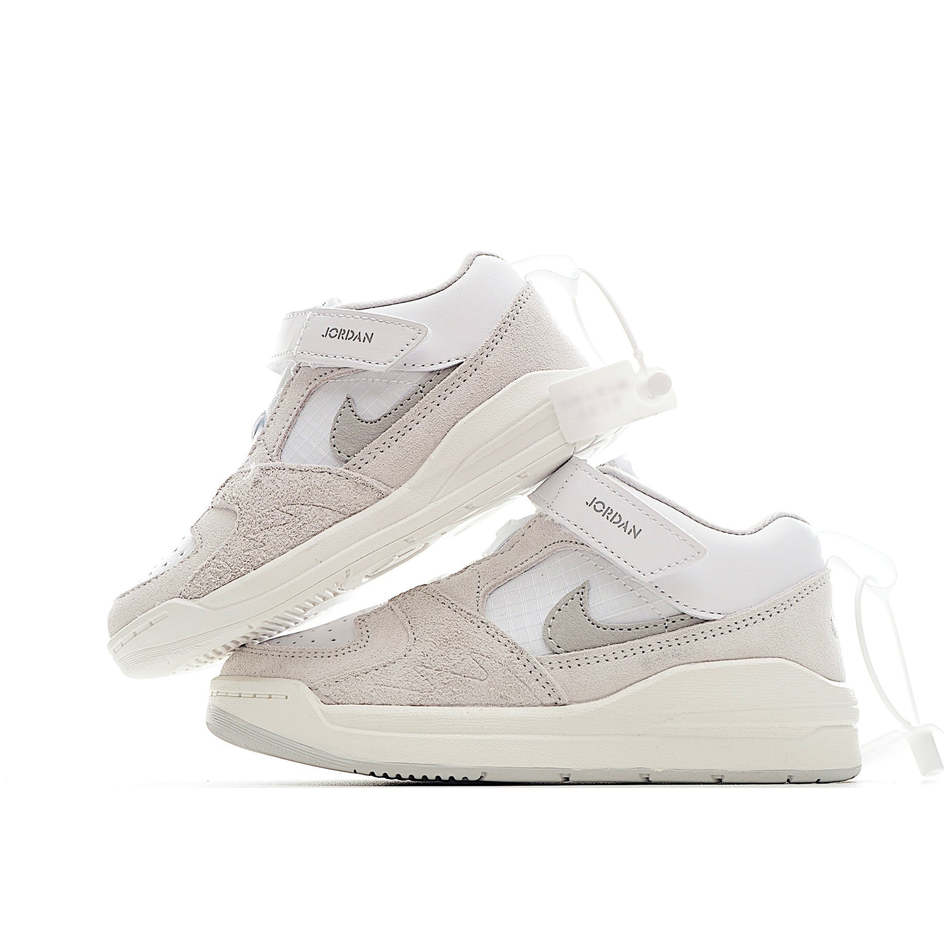 NK Jordan 90 children's casual shoes" off white, light gray"