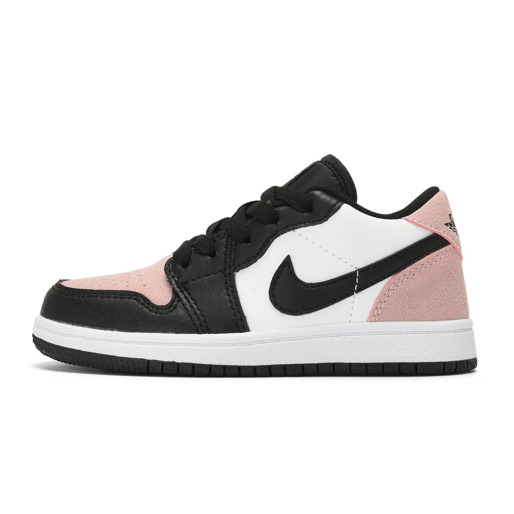 Qiaoyi low-top shoelaces" black, pink, white"