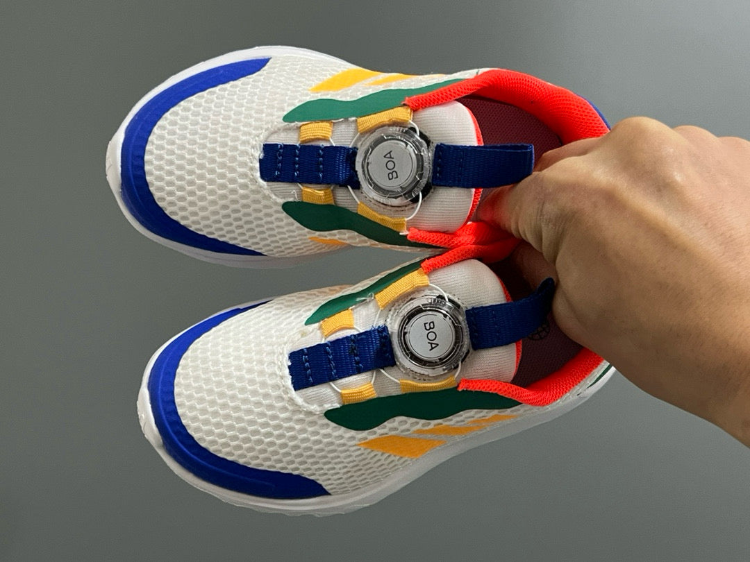 Adidas BOA lock 3 mesh shoes for children" white"
