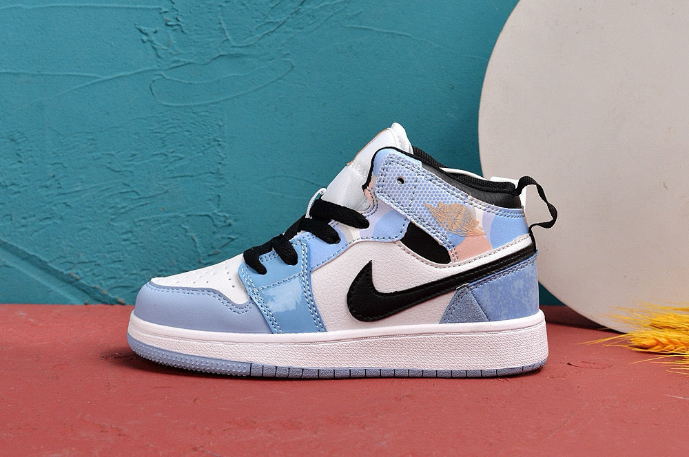 Joe 1 " white, blue"