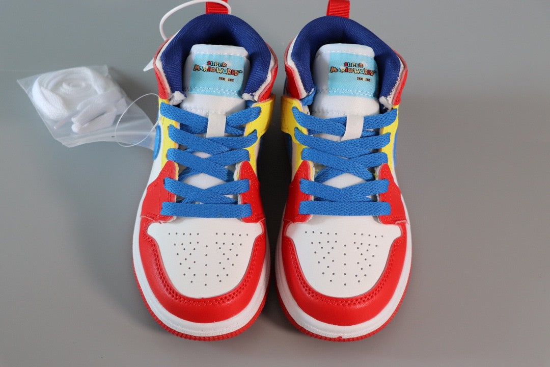 Jordan Air Jordan 1 Super Mario" red"