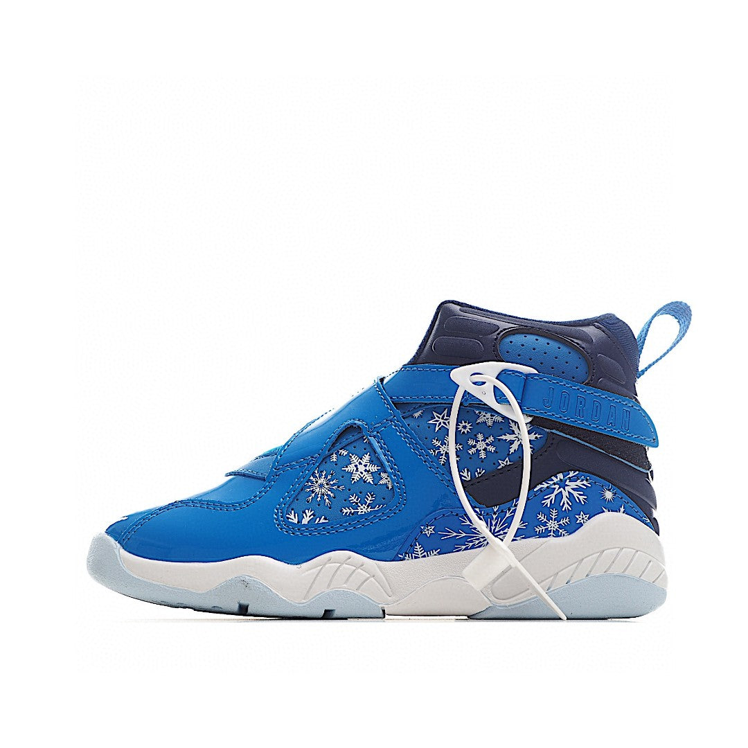 Joe 8 children's shoes sports shoes AJ-8 basketball shoes" blue"