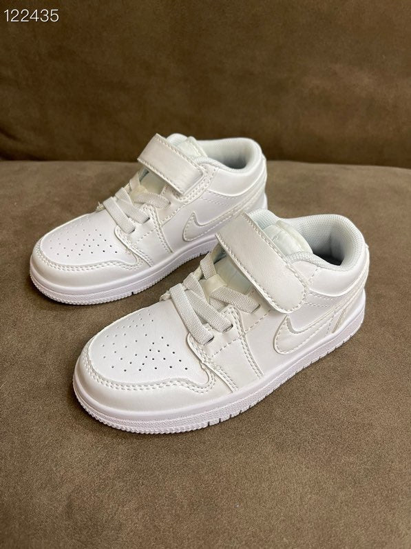 AIR JORDAN 1 low-top Velcro" white"