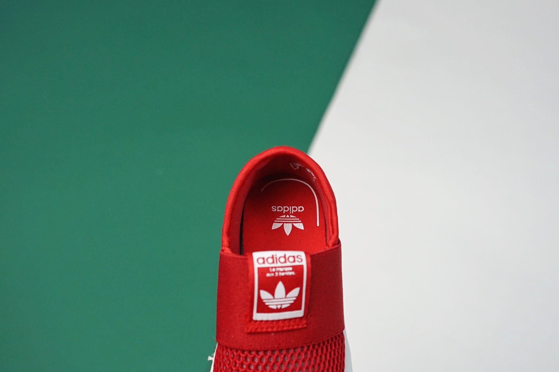 AD one-step soft shell mesh bandage shoes" red"