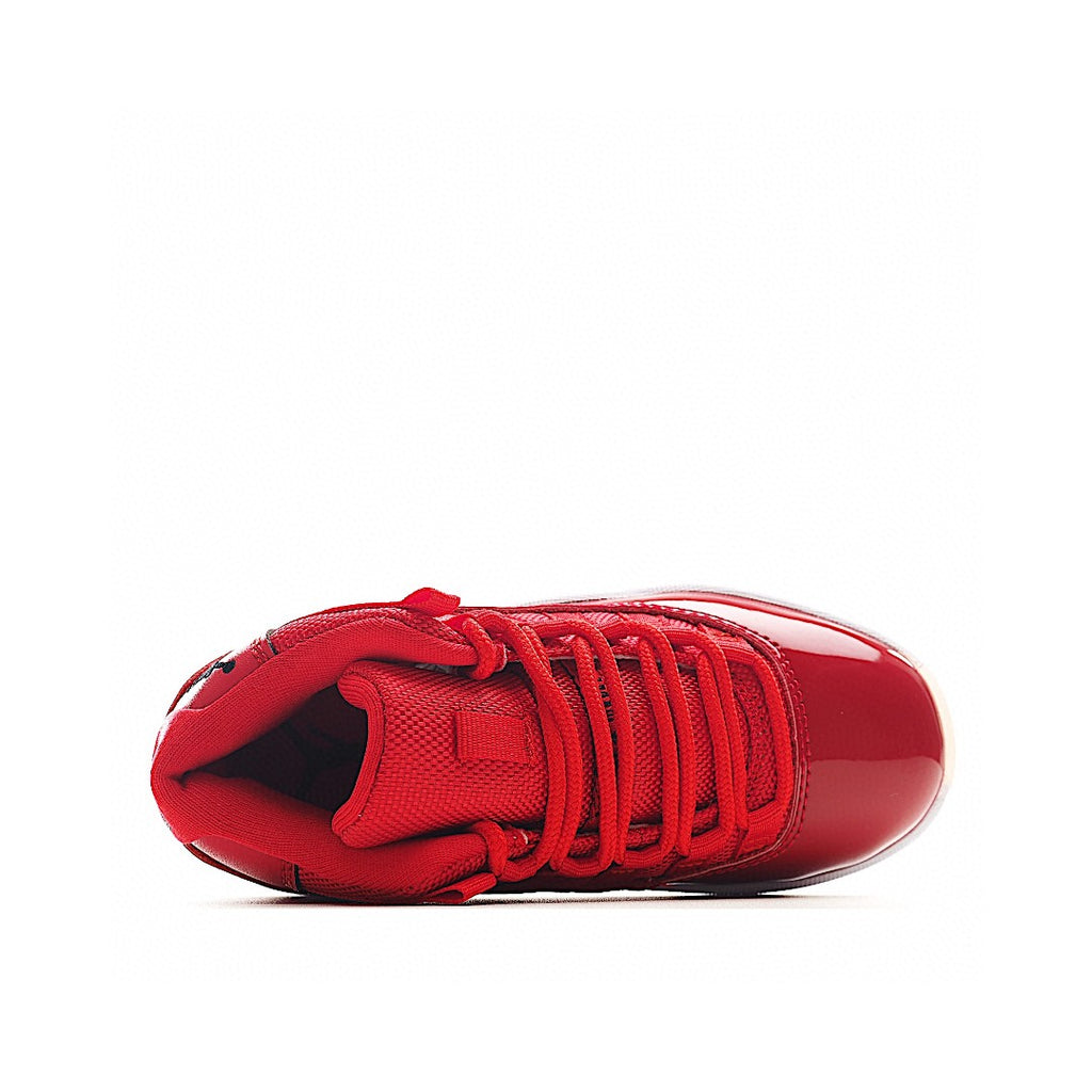 The classic AJ11 is back, mid-top" red"